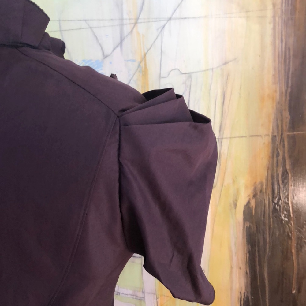 ZAC POSEN EUC STUNNING CHOCOLATE BROWN BLOUSE - Picture 6 of 8